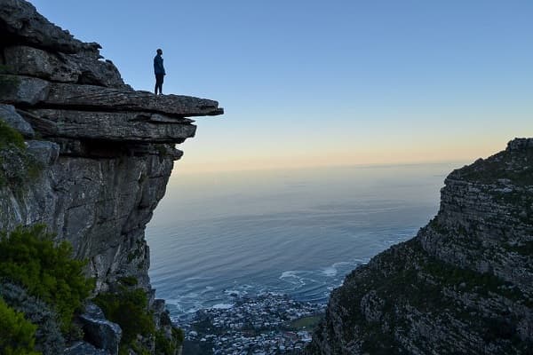 Kasteelspoort trail with panoramic view of Cape Town